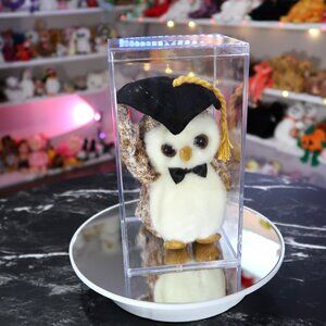 Ty Beanie Baby - Smarter the Owl | MWMT - New Mint Tags | Rare | Vintage